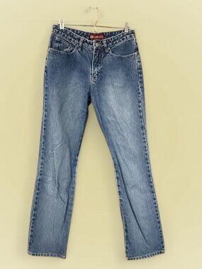 Unionbay mid-rise blue denim straight jeans